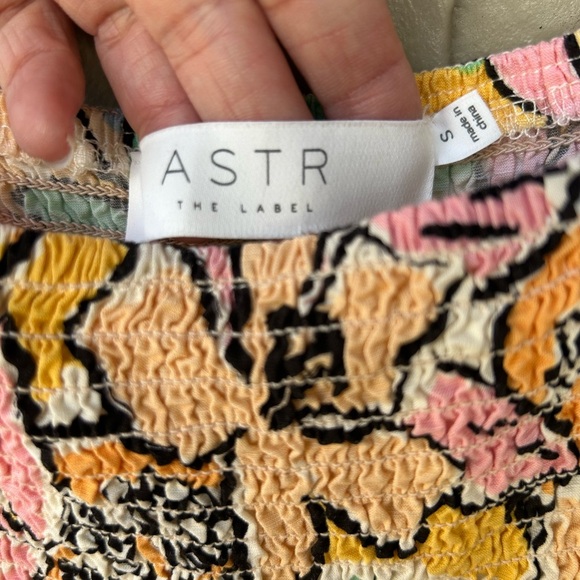 Astr Multicolor Floral Midi Dress - Picture 9 of 12